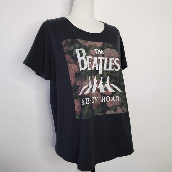 Evri The Beatles Abbey Road Iconic Street Graphic Shirt 0X - Picture 2 of 6